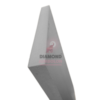 Panneau d'isolation thermique XPS haute densité 100 mm, 350-450 kPa, en mousse de polystyrène pour chauffage au sol et mural