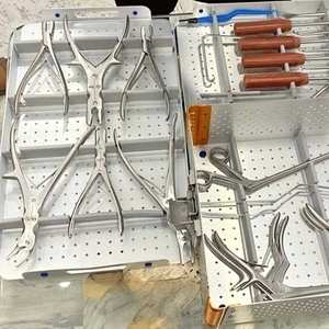 Ensemble d'instruments neurochirurgicaux pour la fixation de la colonne lombaire avec boîte en aluminium, outils de chirurgie orthopédique de la colonne vertébrale - Product Image 3