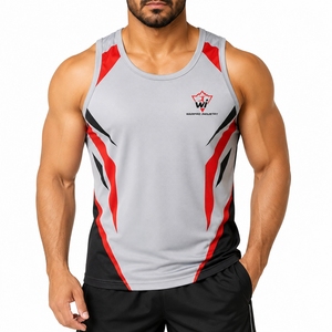 Débardeurs de sport pour hommes, flexibles, doux, durables, confortables et performants, pour l'été et la salle de sport. - Product Image 1