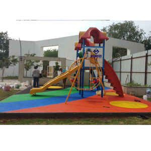 Nuevo Conjunto de Juegos Infantiles para Exteriores 2026 con Tobogán, Columpio y Torre de Escalada para Jardín, Área de Juegos para Niños, Diseño Moderno, Material HDPE - Product Image 6