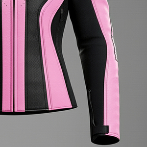Vestes de moto en cuir véritable sur mesure pour femmes, design personnalisé, veste de motard pour adultes - Product Image 5