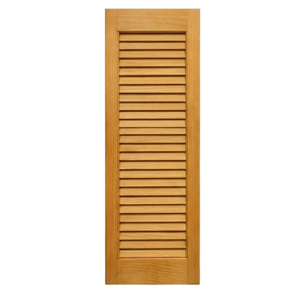 Puertas Rústicas de Madera Maciza con Rejillas y Acabado Premium para Proyectos de Armarios y Gabinetes Interiores de Dormitorios - Product Image 1
