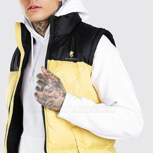 Gilet matelassé sans manches pour homme, prix imbattable, faible MOQ, design matelassé confortable et chaud, vêtement d'hiver décontracté - Product Image 3
