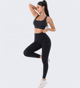 Leggings deportivos de punto de longitud completa para mujer, leggings personalizados 2026 al por mayor, leggings de cintura alta para mujer - Product Image 3
