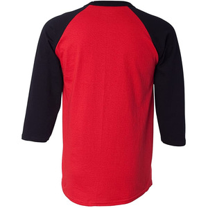 Camisetas Deportivas de Manga Raglán para Hombre, Logotipo Personalizado, Algodón Premium Transpirable, Ropa Deportiva Informal para Gimnasio, Estilo Béisbol - Product Image 6