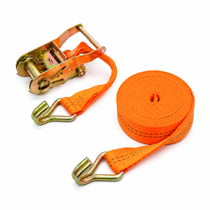 Correa de Amarre de Carga de 25 mm-100 mm y 800 kg-10000 kg con Múltiples Opciones de Gancho para Soluciones de Sujeción de Carga en Camiones - Product Image 1