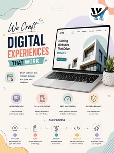 Responsive Website <b>Builder</b> Software Custom Web Design CMS Development Digital Experience Platform Professional Responsive Websit - Product Image 1