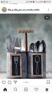 Porte-couverts robuste galvanisé, solution de rangement pour ustensiles en métal solide pour une utilisation quotidienne en cuisine - Product Image 6