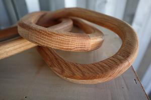 Pulseras de Madera Hechas a Mano Estilo Vintage para Mujer, Diseño Clásico Religioso, Cadena de Moda para Boda o Aniversario - Product Image 3