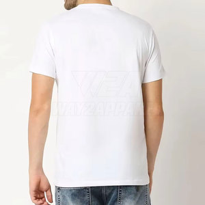Camiseta de hombre de alta calidad, diseño OEM, camiseta de algodón para hombre, mejor precio, camisetas de algodón y poliéster para hombre - Product Image 5