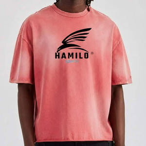 Camisetas Lisas con Logotipo Personalizado, Camiseta 100% Algodón de Alta Calidad, Camisetas de Talla Grande para Hombre - Product Image 1