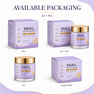 Crème Visage Bio à la Bave d'Escargot Marque Blanche Hydratation Intense Nourrissante Éclaircissante Soin de la Peau OEM ODM Vente en Gros Tous Types de Peau - Product Image 6