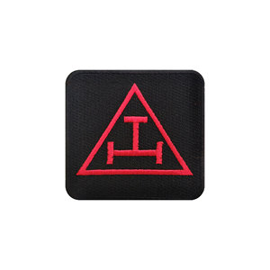 Masonic Royal Arch Square Embroidered Sew/Iron on Patch Badge - Product Image 1