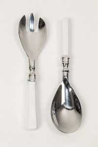 Wholesale Price Restaurant Dinner Spoon 304 Stainless Steel Flatware Set <b>Resin</b> With Handle for Wedding Birthday Party <b>Table</b> <b>Top</b> - Product Image 4