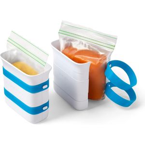 Contenedor para Preparación de Comidas FreezeUp de 2 Tazas, Paquete de 2, para Congelar y Almacenar Sobras y Sopas - Product Image 1