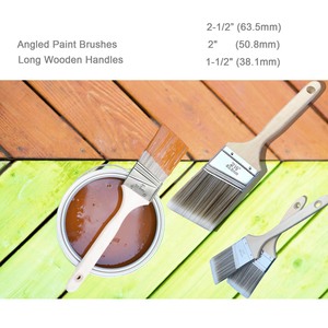 Hot bán cho thị trường cơ bản mập mạp sơn bàn chải Shortcut TRIM góc Sash bàn chải với gỗ xử lý 2 inch - Product Image 3