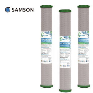 Pack de filtres à eau annuels de remplacement pour usage domestique, filtre à eau potable certifié NSF 42, bloc de charbon, choix éprouvé - Product Image 1