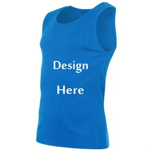 Super <b>Men</b> High Quality 100% Cotton Workout Stringer Casual Fitness Gym <b>Tank</b> <b>Top</b> <b>White</b> Black Print Breathable Bodybuilding - Product Image 5