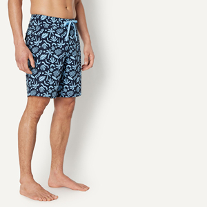 Durable Polyester Board Shorts For <b>Men</b> Shrink Resistant Quick Dry Material Classic Beach <b>Trunks</b> For Traditional Swimming Use - Product Image 5