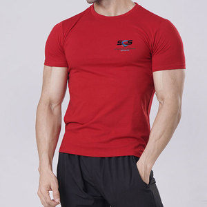 Camisetas de gimnasio de algodón 100% de corte holgado para verano, cómodas, hechas con el mejor material, en oferta, estampadas, para hombre - Product Image 4