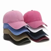 Casquette de baseball à 6 panneaux avec logo personnalisé, unisexe, couleur unie, en sergé de coton, ajustée, pour usage décontracté, pour adultes, toutes saisons - Product Image 6