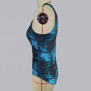 บอดี้สูทแฟชั่นฤดูร้อนสำหรับผู้หญิงเสื้อสีพื้นเซ็กซี่ออกแบบได้ตามต้องการสำหรับตกแต่งขนนก - Product Image 4