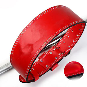 เข็มขัดยกน้ำหนักแบบมีโลโก้สั่งทำพิเศษ พร้อมตัวล็อคเหล็กกล้าไร้สนิม เข็มขัดออกกำลังกายแบบสั่งทำพิเศษ - Product Image 4