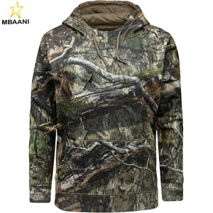 Women's Camo Hoodie, Hunting <b>Clothes</b> Fleece Pullover - Product Image 1