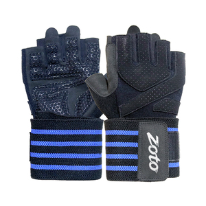 Gants de musculation personnalisés avec logo, respirants et de qualité supérieure, avec support de poignet, vente en gros - Product Image 1