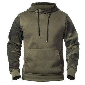 Sudadera con Capucha Personalizada para Hombre, Transpirable, con Mangas Raglán, Diseño de Camuflaje, Felpa - Product Image 3