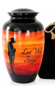 Urna de Metal para Cenizas Farmers Pride, Urna Funeraria para Adultos, Estilo Americano/Europeo - Product Image 3