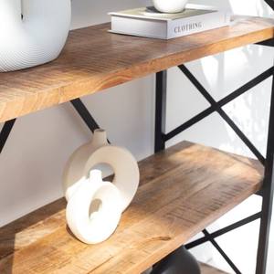 Librería Vandana Vesta Lunaris de Madera de Mango, Mueble de Almacenamiento Moderno de Madera Sólida con Diseño Minimalista - Product Image 2