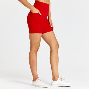 Shorts de Mezclilla Casuales de Verano para Mujer, Cintura Media, Elásticos, con Dobladillo Deshilachado, Azul Clásico, Estilo Urbano, Cómodos para Uso Diario - Product Image 4