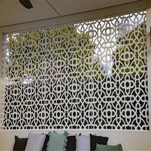 <strong>Chinese</strong> Factory Outdoor Decoration Indoor <strong>Partition</strong> Aluminum Laser Cutting Privacy Panels - Product Image 3