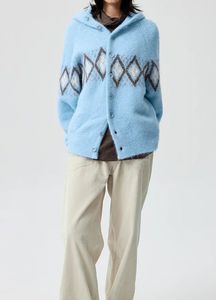 Servicio ODM personalizado de alta demanda: Sudadera con capucha de mohair esponjoso, tejido de lana cepillada, diseño de punto liso para invierno - Product Image 3