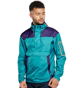 Veste coupe-vent à séchage rapide, design personnalisé avec logo, vestes coupe-vent pour sports de plein air, vestes en nylon et polyester grandes tailles pour hommes - Product Image 5