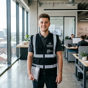Hi Vis Customizable Multi-Pocket Reflective Safety Vest for Gardening Traffic-Printed Logo Reflective Clothing Construction - Product Image 5