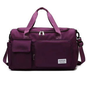 Sac de sport léger grande capacité en PU pour hommes et femmes, sac de voyage avec compartiment à chaussures pour usage extérieur - Product Image 3