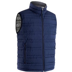 Chaleco Acolchado de Plumón Personalizado para Invierno, con Cuello Alto y Cremallera, para Deporte y Trabajo - Product Image 3