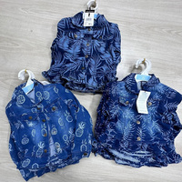 Robes élégantes pour enfants, en coton et élasthanne, assorties, en gros, pour filles de 2 à 12 ans, ensembles de robes, vêtements en lot, en boîte