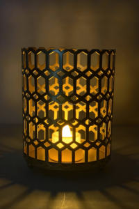 New Design Durable Iron Votive <b>Candle</b> <b>Holder</b> Handmade Customized Printing Home Decoration Christmas AZORA INDUSTRIES Coated - Product Image 2