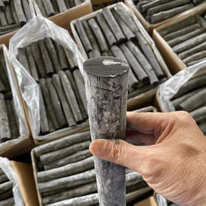 Charbon de Binchotan Noir Argenté du Vietnam, Bois de Litchi, Haute Température pour Barbecue, 90% Carbone Fixe, Qualité Supérieure - Product Image 3