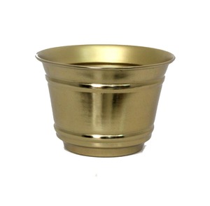 Stylish Decorative Iron <b>Pot</b> with Premium Finish <b>for</b> Indoor Outdoor Plant Arrangement Applications - Product Image 1