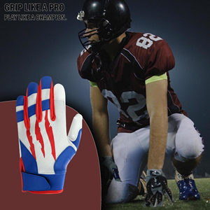 Guantes de Fútbol Americano de Alta Calidad 100% Personalizables con su Propio Logotipo, Uniforme de Fútbol Americano con Impresión Personalizada - Product Image 6