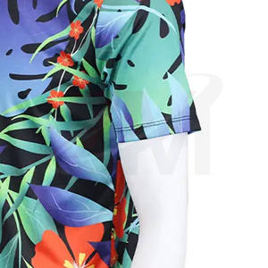 Nouveau style 2026 – T-shirts vierges personnalisables en gros – Conception sur mesure – T-shirts épais 100 % polyester pour hommes - Product Image 5