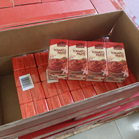 Boîte d'emballage multicouche aseptique en forme de brique pour pâte de tomate, vente en gros directe d'usine, pureté à 100 %