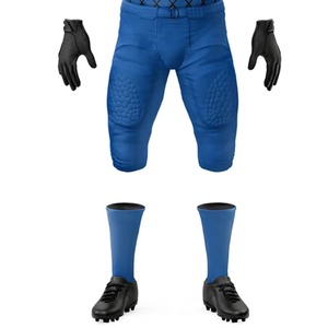 Conjunto de Uniforme de Fútbol Americano Personalizado Transpirable, Jersey y Pantalones con Sublimación Completa, Ropa Deportiva Resistente que Absorbe la Humedad - Product Image 6