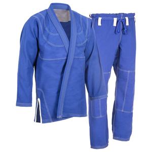 Vente en gros uniformes BJJ costumes Jiu-Jitsu Gi pour hommes lourds avec coutures renforcées vêtements professionnels marque privée acceptée - Product Image 1