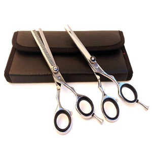 6.0 Inch <b>Barber</b> Scissors Kit Hair Cutting Scissor Thinning Shear <b>Set</b> for Hairdressing Salons - Product Image 5