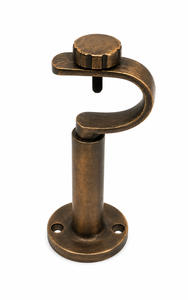 aged bronze finsh curtain pole <b>holder</b> bracket - Product Image 1